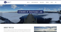 Desktop Screenshot of chautauqualakeassociation.org